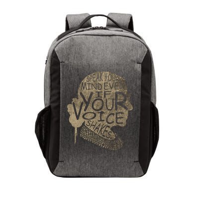 Speak Your Mind Even If Your Voice Shake Vector Backpack