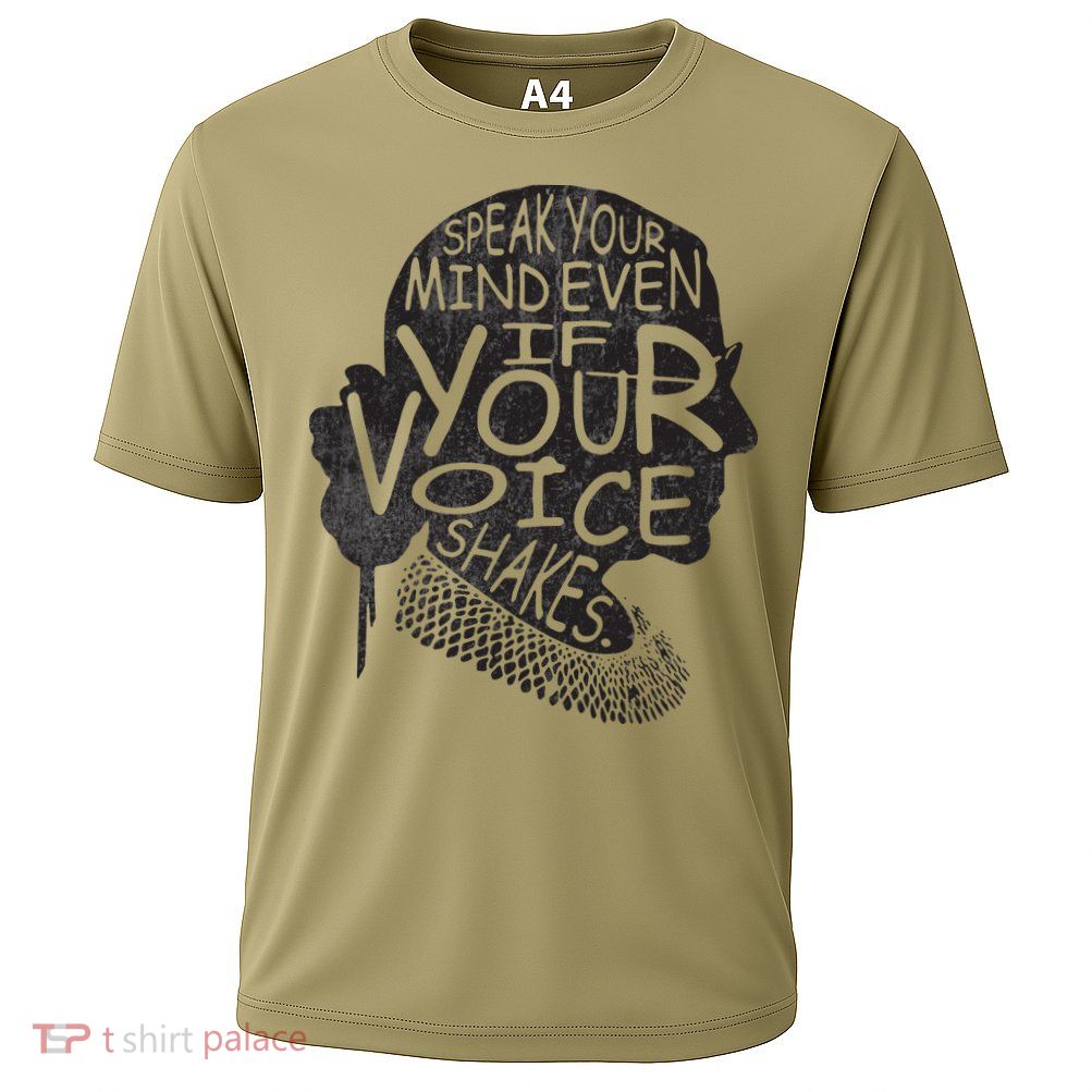 Speak Your Mind Even If Your Voice Shake Performance Shirt
