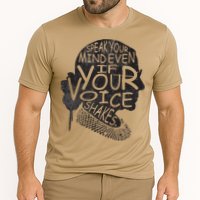 Speak Your Mind Even If Your Voice Shake Performance Shirt