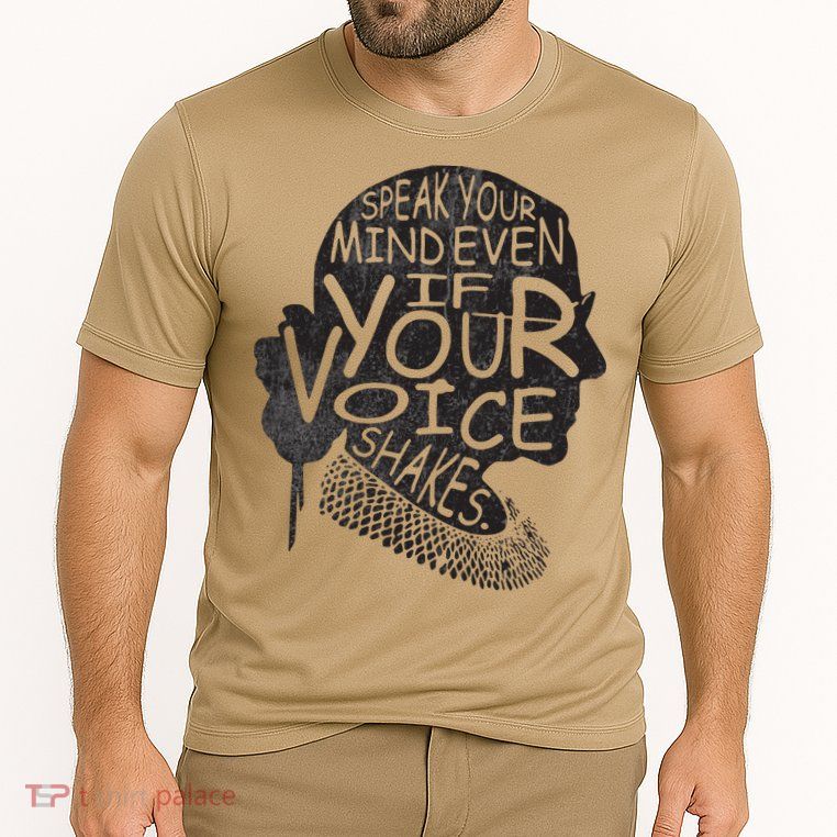 Speak Your Mind Even If Your Voice Shake Performance Shirt