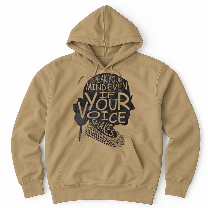 Speak Your Mind Even If Your Voice Shake Hoodie