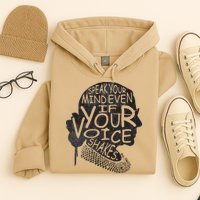 Speak Your Mind Even If Your Voice Shake Hoodie