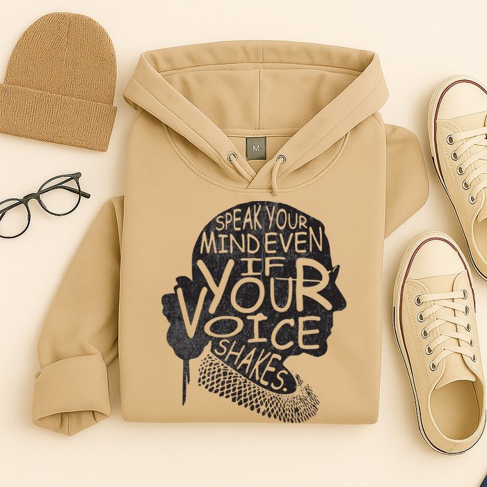 Speak Your Mind Even If Your Voice Shake Hoodie