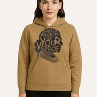 Speak Your Mind Even If Your Voice Shake Hoodie