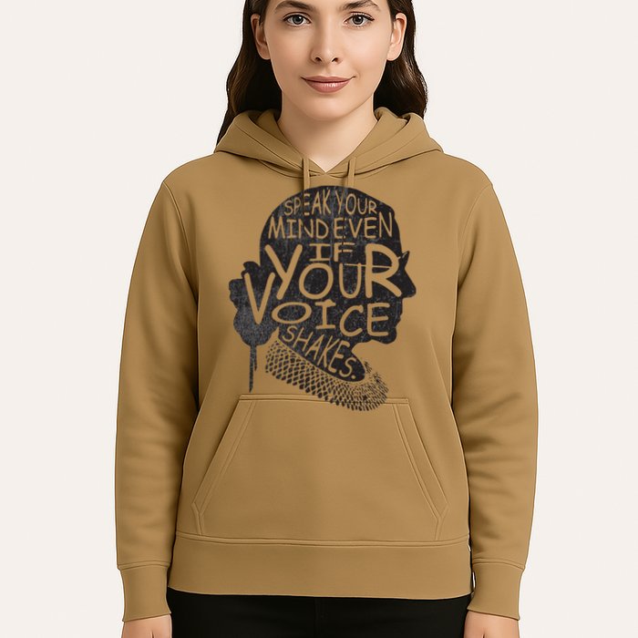 Speak Your Mind Even If Your Voice Shake Hoodie