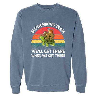 Salem You Missed One Witch Trials Brooms Garment-Dyed Sweatshirt