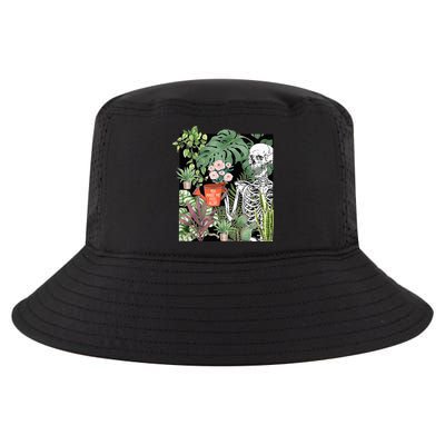 Skeleton You Make Me Feel Alive Funny Plant Cool Comfort Performance Bucket Hat
