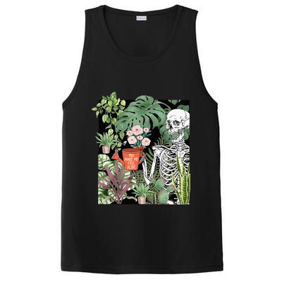 Skeleton You Make Me Feel Alive Funny Plant PosiCharge Competitor Tank