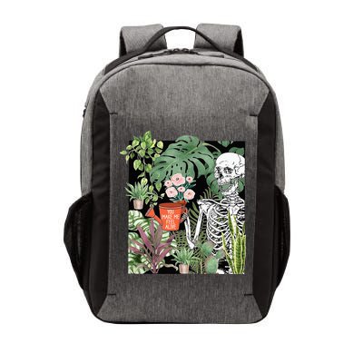 Skeleton You Make Me Feel Alive Funny Plant Vector Backpack
