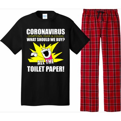 Symptoms Cough Fever Buy All The Toilet Paper Coronapocalypse Pajama Set