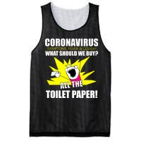 Symptoms Cough Fever Buy All The Toilet Paper Coronapocalypse Mesh Reversible Basketball Jersey Tank