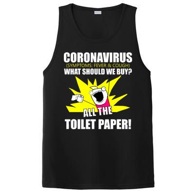 Symptoms Cough Fever Buy All The Toilet Paper Coronapocalypse PosiCharge Competitor Tank