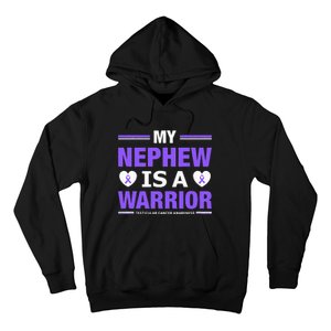 Support Your Nephew Testicular Cancer Awareness Hoodie