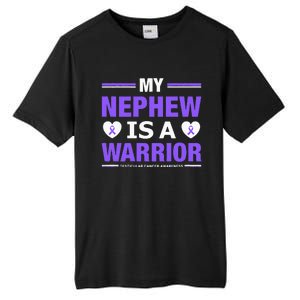 Support Your Nephew Testicular Cancer Awareness Tall Fusion ChromaSoft Performance T-Shirt