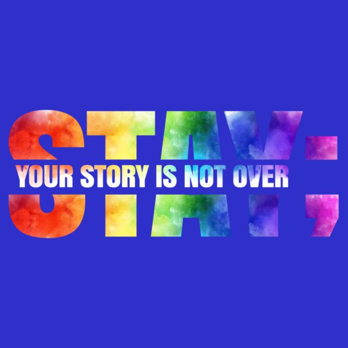 Stay Your Own Story Is Not Over Suicide Awareness Meaningful Gift Button