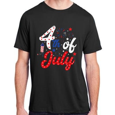 Show Your Patriotism 4Th July America Independence Day Adult ChromaSoft Performance T-Shirt