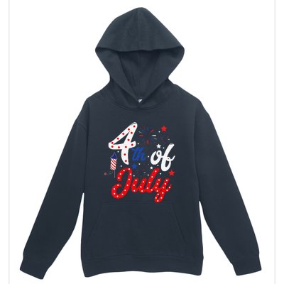 Show Your Patriotism 4Th July America Independence Day Urban Pullover Hoodie