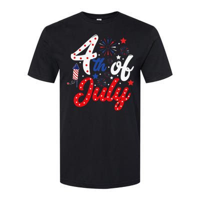 Show Your Patriotism 4Th July America Independence Day Softstyle CVC T-Shirt