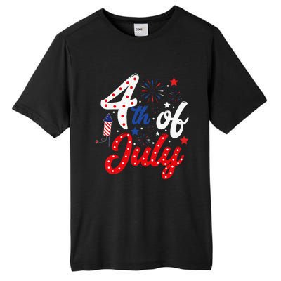 Show Your Patriotism 4Th July America Independence Day Tall Fusion ChromaSoft Performance T-Shirt