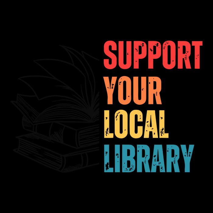 Support Your Public Library Back To School Librarian 16 in Basic Backpack