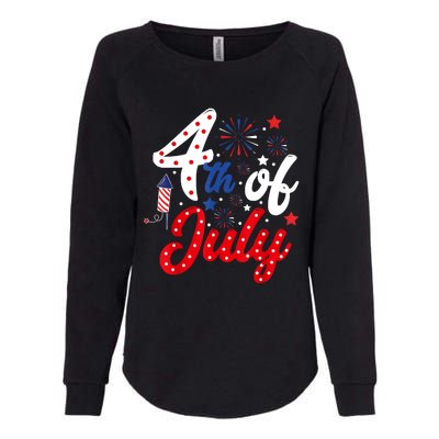 Show Your Patriotism 4Th July America Independence Day Womens California Wash Sweatshirt