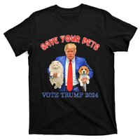 Save Your Pets Vote For Trump Us Election T-Shirt