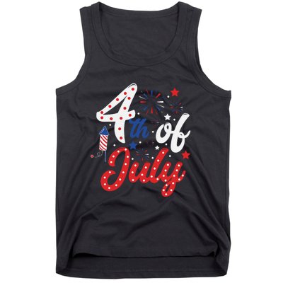 Show Your Patriotism 4Th July America Independence Day Tank Top