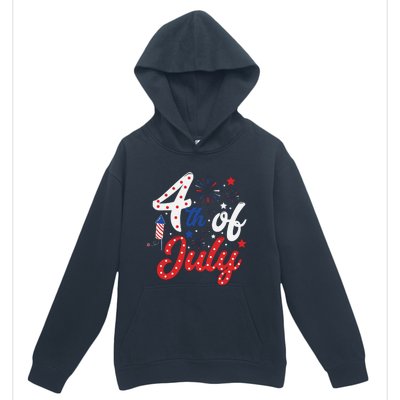 Show Your Patriotism 4Th July America Independence Day Urban Pullover Hoodie