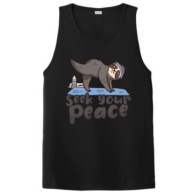 Seek Your Peace Yoga Instructor Meditation Yoga Gift PosiCharge Competitor Tank