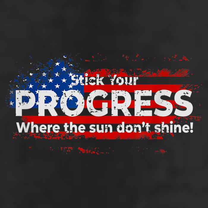 Stick Your PROGRESS Where The Sun Don't Shine Cool Comfort Performance Bucket Hat