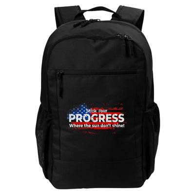 Stick Your PROGRESS Where The Sun Don't Shine Daily Commute Backpack