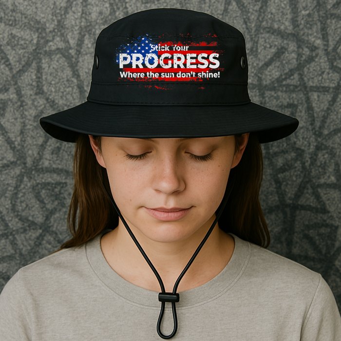 Stick Your PROGRESS Where The Sun Don't Shine Bucket Hat