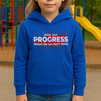 Stick Your PROGRESS Where The Sun Don't Shine Kids Hoodie
