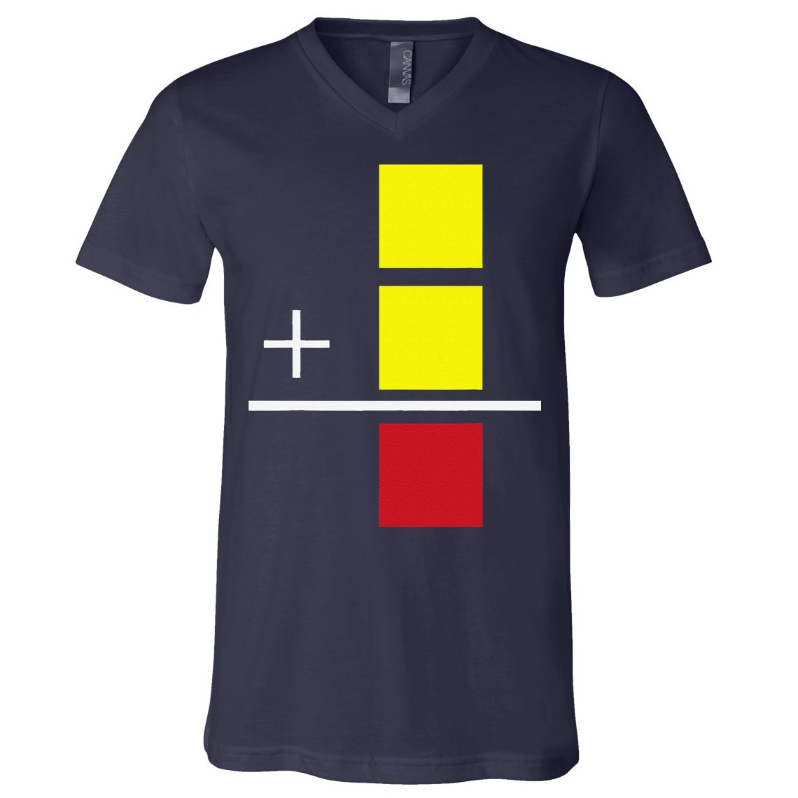Soccer Yellow Red Card Referee Funny Sports Lovers Gifts V-Neck T-Shirt