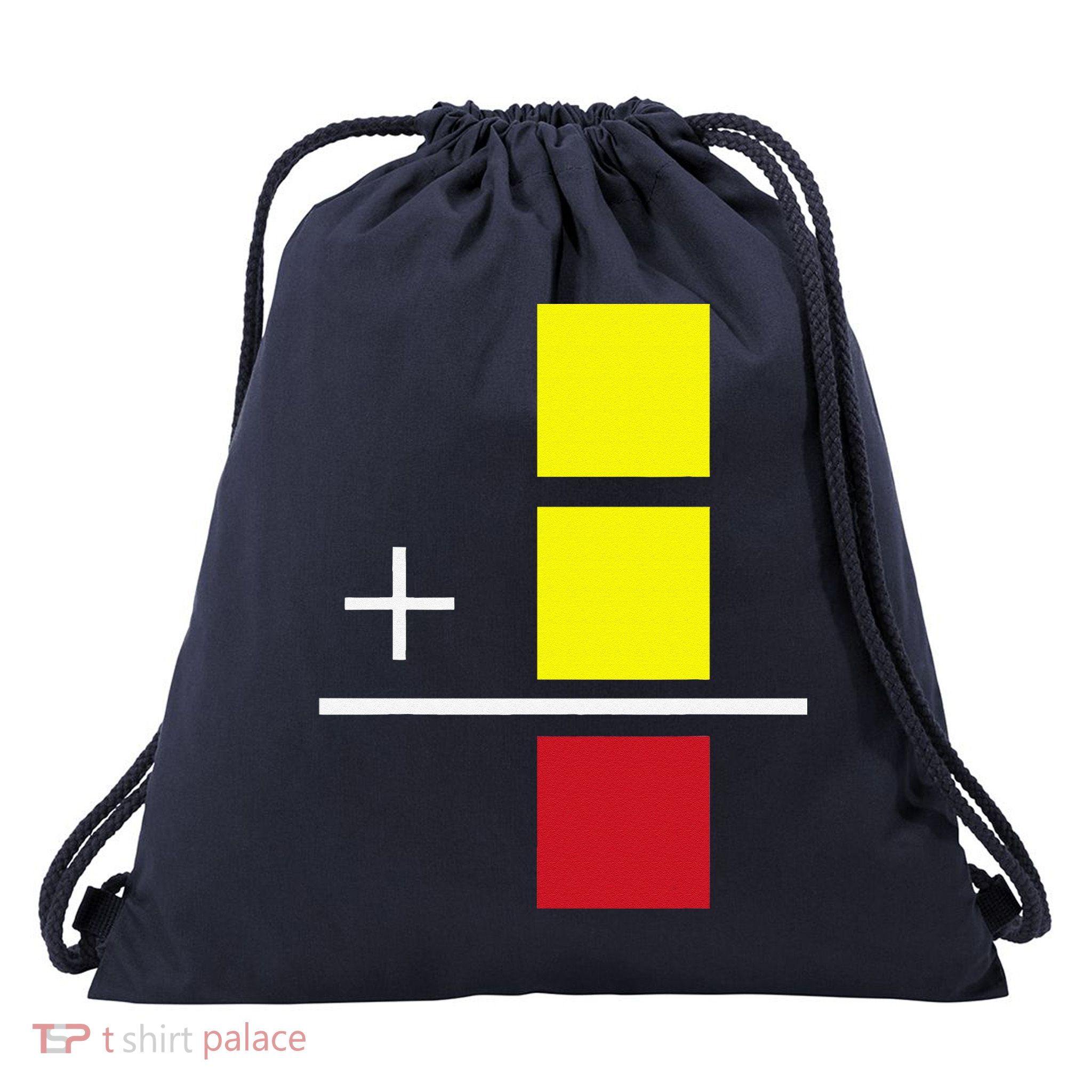 Soccer Yellow Red Card Referee Funny Sports Lovers Gifts Drawstring Bag
