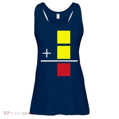 Soccer Yellow Red Card Referee Funny Sports Lovers Gifts Ladies Essential Flowy Tank
