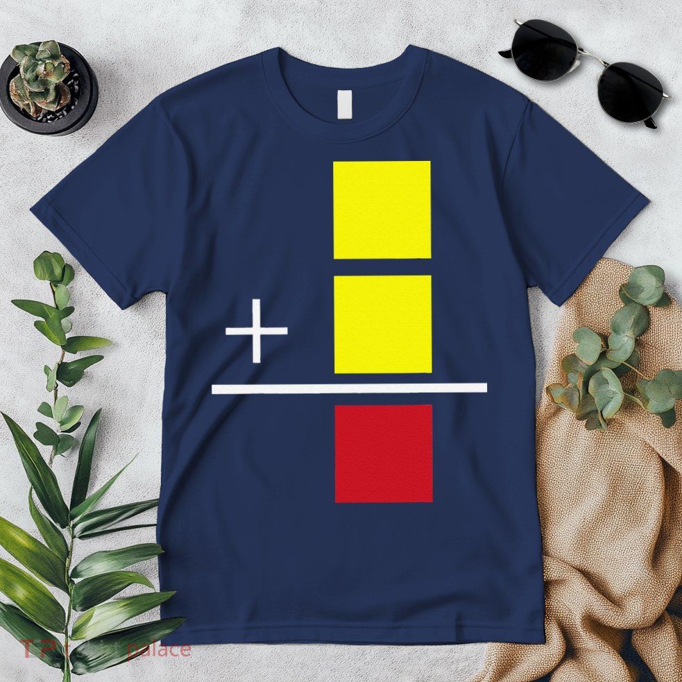 Soccer Yellow Red Card Referee Funny Sports Lovers Gifts Premium T-Shirt