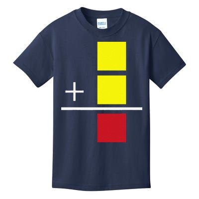 Soccer Yellow Red Card Referee Funny Sports Lovers Gifts Kids T-Shirt