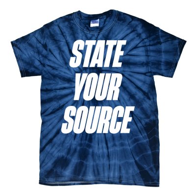 State Your Source Tie-Dye T-Shirt