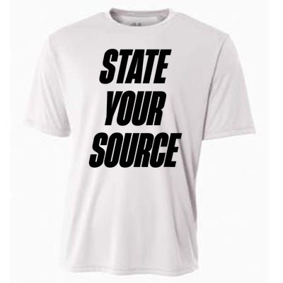 State Your Source Cooling Performance Crew T-Shirt