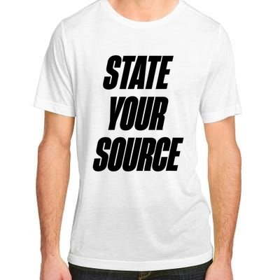 State Your Source Adult ChromaSoft Performance T-Shirt