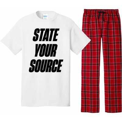 State Your Source Pajama Set