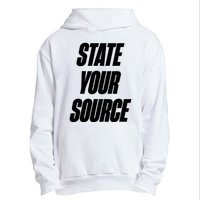 State Your Source Urban Pullover Hoodie