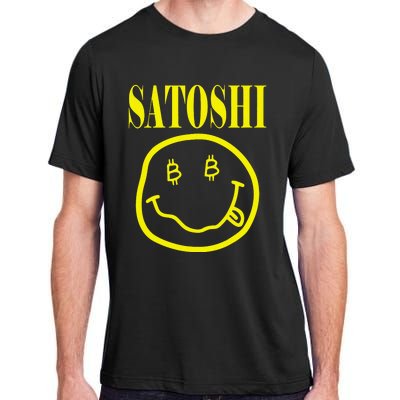 Satoshi Yellow Smile Face Adult ChromaSoft Performance T-Shirt