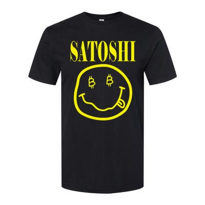 Satoshi Yellow Smile Face Softstyle CVC T-Shirt