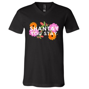 Shantay You Stay Drag Race Drag Queen Drag Lover V-Neck T-Shirt