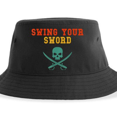 Swing Your Sword Sustainable Bucket Hat