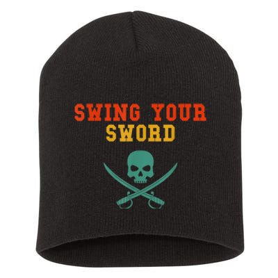 Swing Your Sword Short Acrylic Beanie