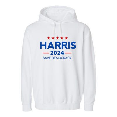 Show Your Support For Kamala Harris In The 2024 Presidential Election With This Garment-Dyed Fleece Hoodie