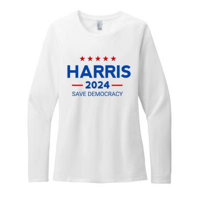 Show Your Support For Kamala Harris In The 2024 Presidential Election With This Womens CVC Long Sleeve Shirt